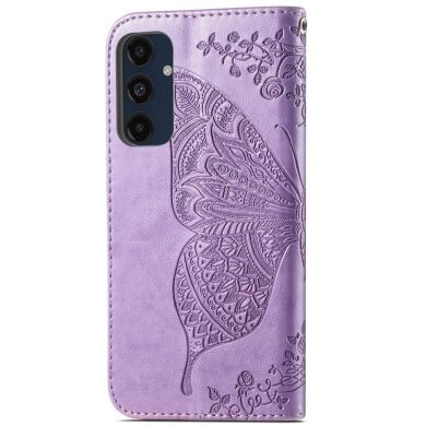 Чохол UniCase Butterfly Pattern для Samsung Galaxy A16 (A165) - Light Purple