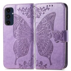 Чохол UniCase Butterfly Pattern для Samsung Galaxy A16 (A165) - Light Purple