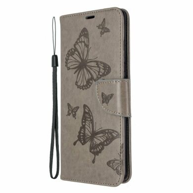 Чохол UniCase Butterfly Pattern для Samsung Galaxy S20 Ultra (G988) - Grey
