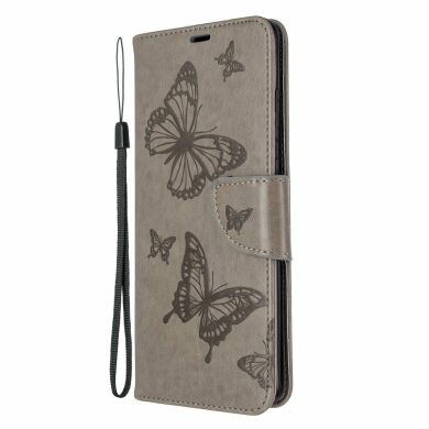 Чехол UniCase Butterfly Pattern для Samsung Galaxy S20 Ultra (G988) - Grey