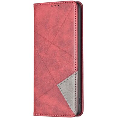 Чехол UniCase Geometric Pattern для Samsung Galaxy A57 (A576) - Red