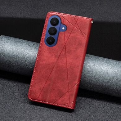 Чехол UniCase Geometric Pattern для Samsung Galaxy A57 (A576) - Red