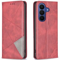 Чехол UniCase Geometric Pattern для Samsung Galaxy A57 (A576) - Red