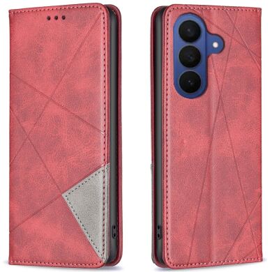 Чехол UniCase Geometric Pattern для Samsung Galaxy A57 (A576) - Red