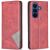 Чехол UniCase Geometric Pattern для Samsung Galaxy A57 (A576) - Red