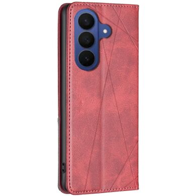 Чехол UniCase Geometric Pattern для Samsung Galaxy A57 (A576) - Red