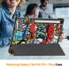 Чехол UniCase Life Style для Samsung Galaxy Tab S10 FE Plus - Galaxy. Фото 5 из 11