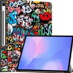 Чехол UniCase Life Style для Samsung Galaxy Tab S10 FE Plus - Graffiti