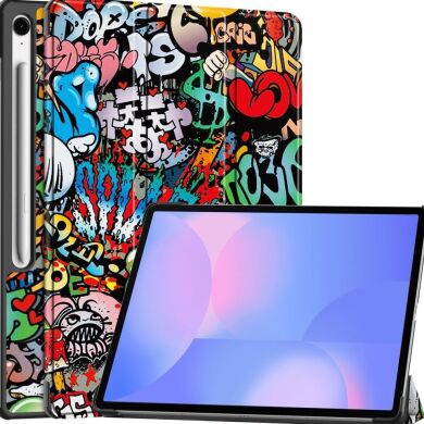 Чехол UniCase Life Style для Samsung Galaxy Tab S10 FE Plus - Graffiti