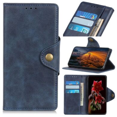 Чехол UniCase Vintage Wallet для Samsung Galaxy S22 - Blue