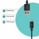 Дата-кабель Piko CB-UM11 MicroUSB (1.2m) - Black. Фото 2 из 3