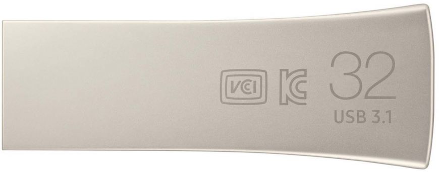 Флеш-память Samsung BAR PLUS 32GB USB 3.1 (MUF-32BE3/APC) - Champagne Silver