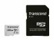Карта памяти Transcend microSDXC 300S 256GB UHS-I U3 + адаптер - Black. Фото 1 из 2