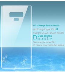 Комплект защитных пленок IMAK Soft Clearer Hydrogel на заднюю крышку для Samsung Galaxy Note 9 (N960)