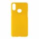 Пластиковый чехол Deexe Hard Shell для Samsung Galaxy A10s (A107) - Yellow. Фото 1 из 4