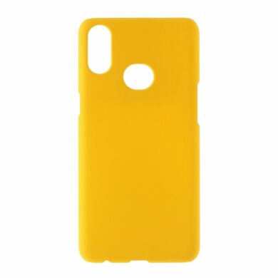 Пластиковый чехол Deexe Hard Shell для Samsung Galaxy A10s (A107) - Yellow