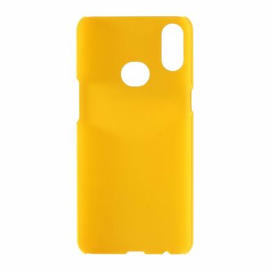 Пластиковый чехол Deexe Hard Shell для Samsung Galaxy A10s (A107) - Yellow