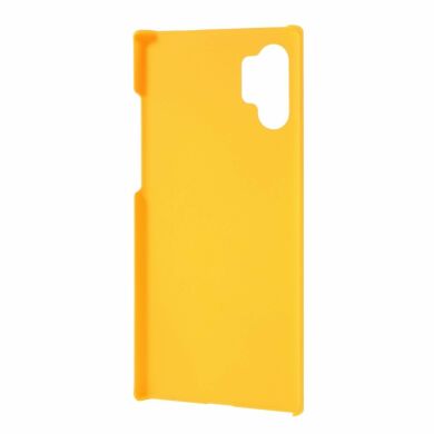 Пластиковый чехол Deexe Hard Shell для Samsung Galaxy Note 10+ (N975) - Yellow