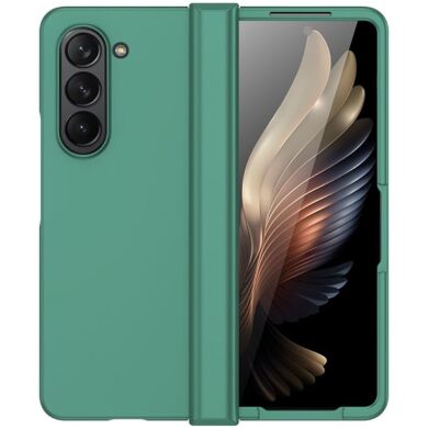 Пластиковий чохол Deexe Hinge Case для Samsung Galaxy Fold 6 - Dark Green