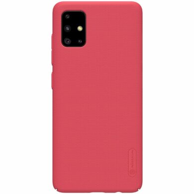 Пластиковий чохол NILLKIN Frosted Shield для Samsung Galaxy A51 (A515) - Red
