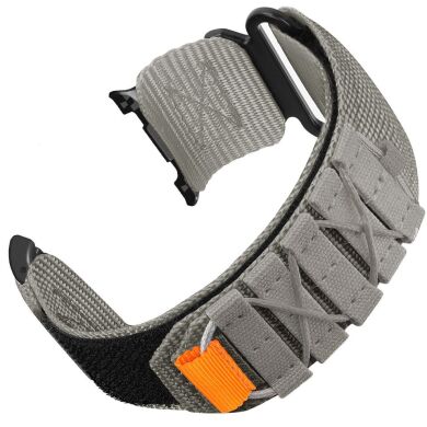 Ремешок Deexe Military для Samsung Galaxy Watch 8 (40/44mm) / 8 Classic - Grey