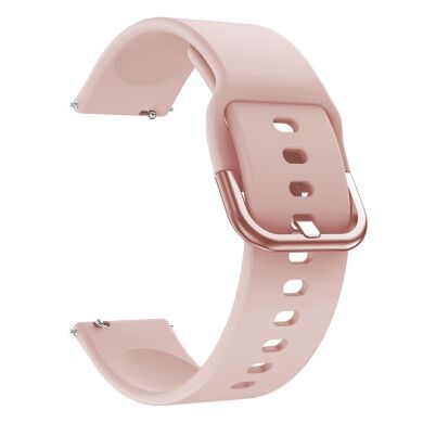 Ремінець Deexe Soft Silicone для  Samsung Galaxy Watch 3 (41mm) - Pink