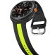Ремешок Deexe Sport Strap для Samsung Galaxy Watch 8 (40/44mm) / 8 Classic - Black / Green. Фото 4 из 6