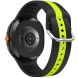 Ремешок Deexe Sport Strap для Samsung Galaxy Watch 8 (40/44mm) / 8 Classic - Black / Green. Фото 1 из 6