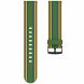 Ремешок Deexe Twill Color Strap для часов с шириной крепления 22мм - Green / Colorful. Фото 2 из 4