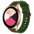 Ремінець Deexe Twill Color Strap для годинників з шириною кріплення 22мм - Green / Colorful