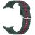 Ремінець Reframe Vertical Strip для Samsung Galaxy Watch 8 (40/44mm) / 8 Classic (43/47mm) / Ultra 2 - Dark Green / Wine Red