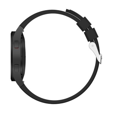 Ремешок UniCase Silicone Band для Samsung Galaxy Watch 4 Classic (46mm) / Watch 4 Classic (42mm) / Watch 4 (40mm) / Watch 4 (44mm) - Black