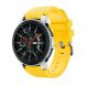 Ремешок UniCase Twill Texture для Samsung Galaxy Watch 46mm / Watch 3 45mm / Gear S3 - Yellow. Фото 1 из 6