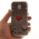 Силиконовый (TPU) чехол Deexe Life Style для Samsung Galaxy J3 2017 (J330) - Heart Pattern. Фото 5 из 6