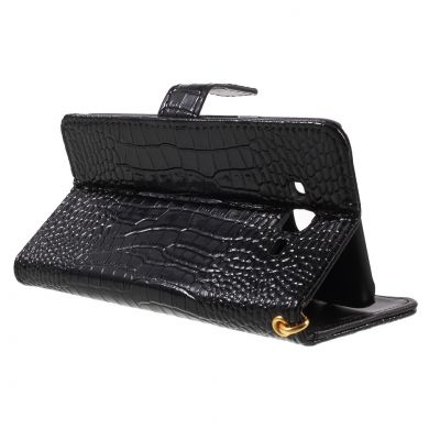 Чехол-книжка Deexe Crocodile Style для Samsung Galaxy J7 (J700) / J7 Neo (J701) - Black