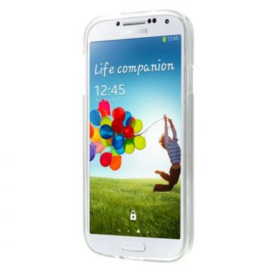 Силиконовая накладка Deexe Sexy Girls для Samsung Galaxy S4 (i9500) - Girl Bite Me