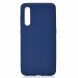 Силіконовий (TPU) чохол Deexe Matte Case для Samsung Galaxy A50 (A505) - Dark Blue