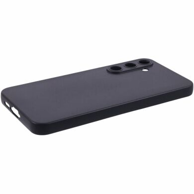 Силиконовый (TPU) чехол Deexe Matte Case для Samsung Galaxy A55 (A556) - Black