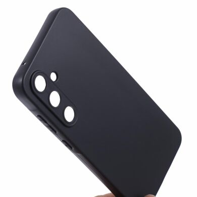 Силиконовый (TPU) чехол Deexe Matte Case для Samsung Galaxy A55 (A556) - Black
