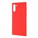 Силиконовый (TPU) чехол Deexe Matte Case для Samsung Galaxy Note 10 (N970) - Red. Фото 2 из 3