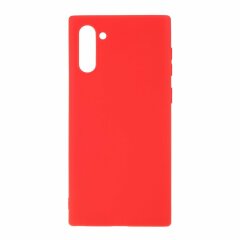 Силіконовий (TPU) чохол Deexe Matte Case для Samsung Galaxy Note 10 (N970) - Red