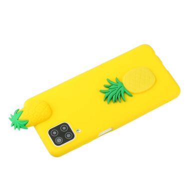 Силіконовий (TPU) чохол UniCase 3D Cartoon Pattern для Samsung Galaxy A12 (A125) / A12 Nacho (A127) / M12 (M127) - Pineapple