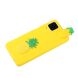 Силиконовый (TPU) чехол UniCase 3D Cartoon Pattern для Samsung Galaxy A12 (A125) / A12 Nacho (A127) / M12 (M127) - Pineapple. Фото 3 из 5