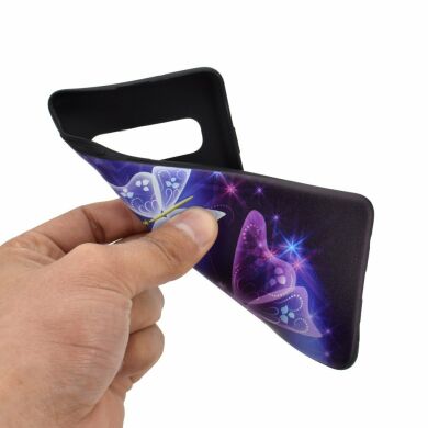 Силіконовий (TPU) чохол UniCase Color Style для Samsung Galaxy S10 (G973), Pretty Butterflies