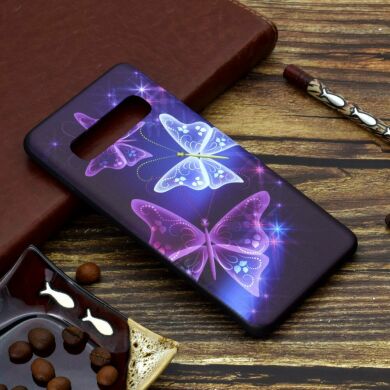 Силіконовий (TPU) чохол UniCase Color Style для Samsung Galaxy S10 (G973), Pretty Butterflies
