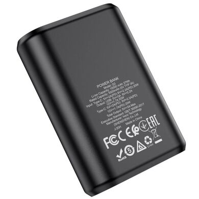 Зовнішній акумулятор Hoco Q3 Mayflower PD20W + QC3.0 (10000mAh) - Black