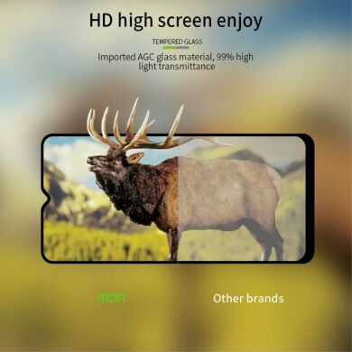 Защитное стекло MOFI 9H Full Glue для Samsung Galaxy A20s (A207) - Black