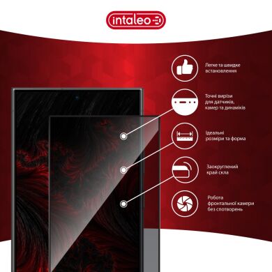 Защитное стекло Intaleo Privacy для Samsung Galaxy S24 Ultra (S928) - Black