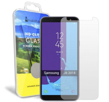 Защитное стекло MakeFuture Crystal Cover для Samsung Galaxy J6 2018 (J600)