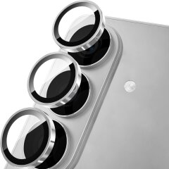 Защитное стекло на камеру RURIHAI Lens Protector для Samsung Galaxy S26 Plus (S947) / Galaxy S26 (S942) - Silver